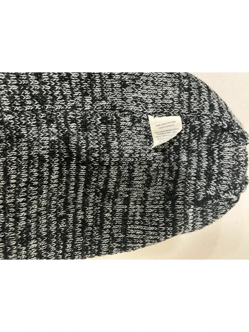Zeroxposur dark grey knitted beanie warm hat